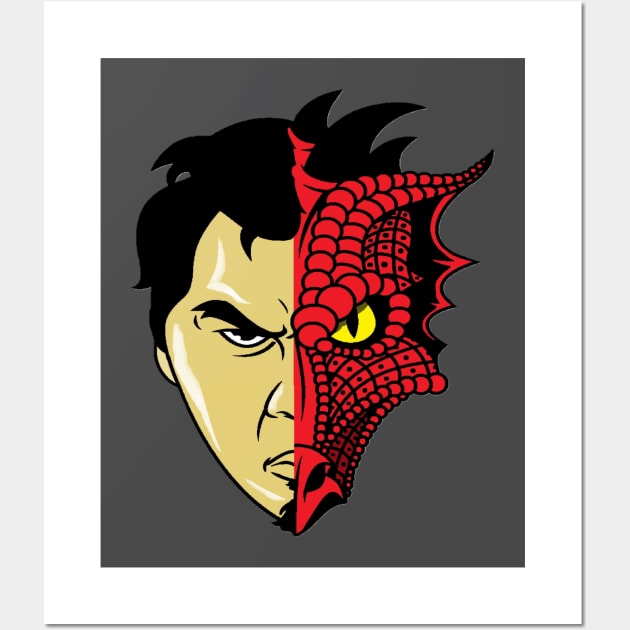 The Inner Dragon Wall Art by 901wrestling